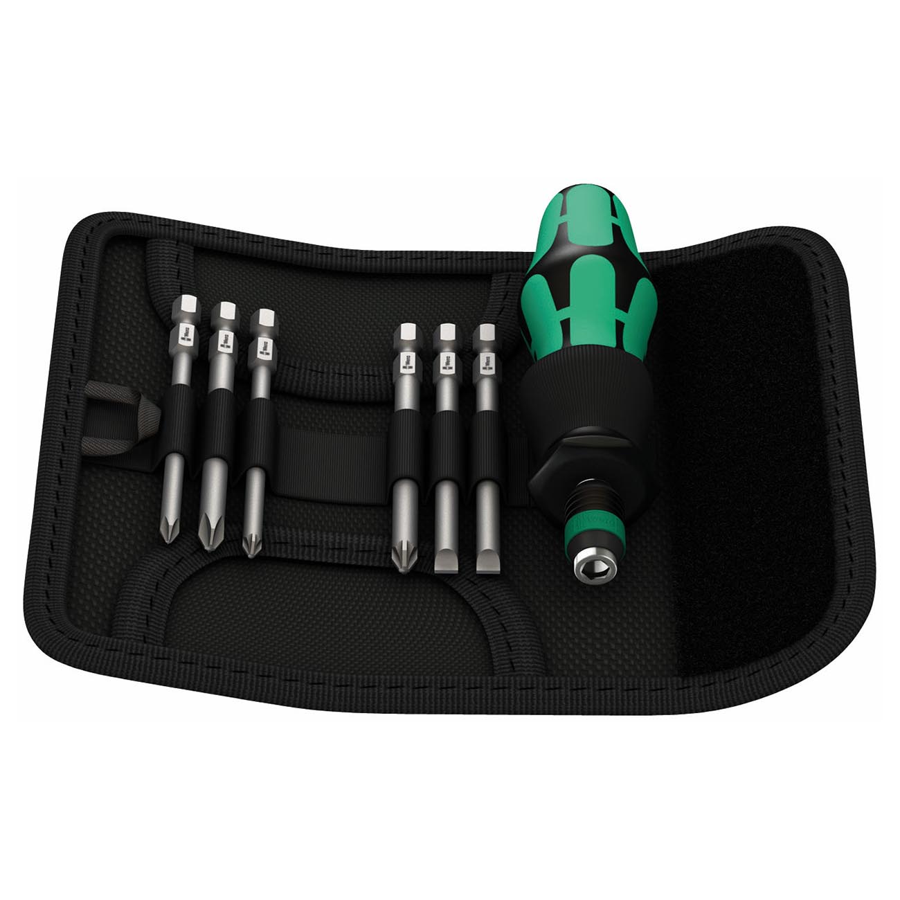 Wera Multi-Bit Set with Handle and Interchangeable Blades (7 piece set)