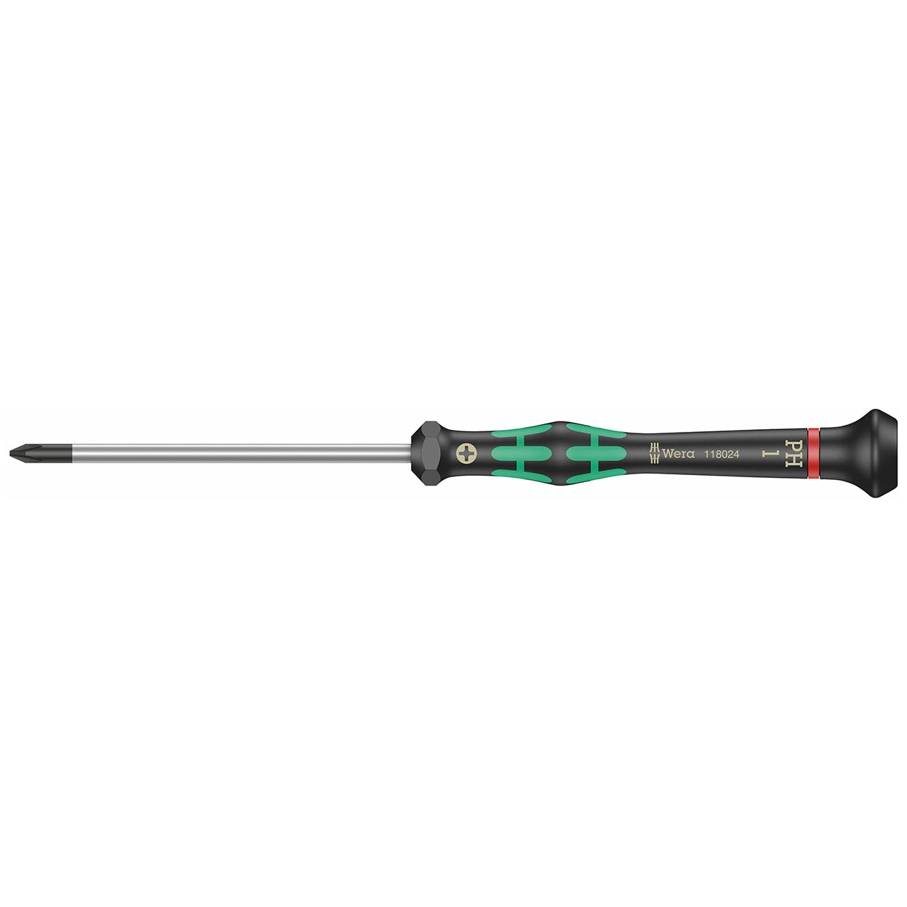 Wera Micro Electronics Precision Phillips Screwdriver - PH #1 x 80mm