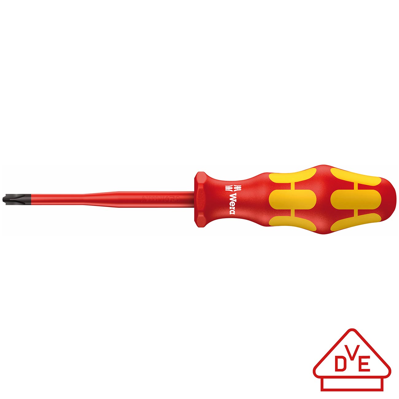 Wera Screwdriver: VDE Insulated Phillips/Slotted PH/S #1 x 80mm (+/-)