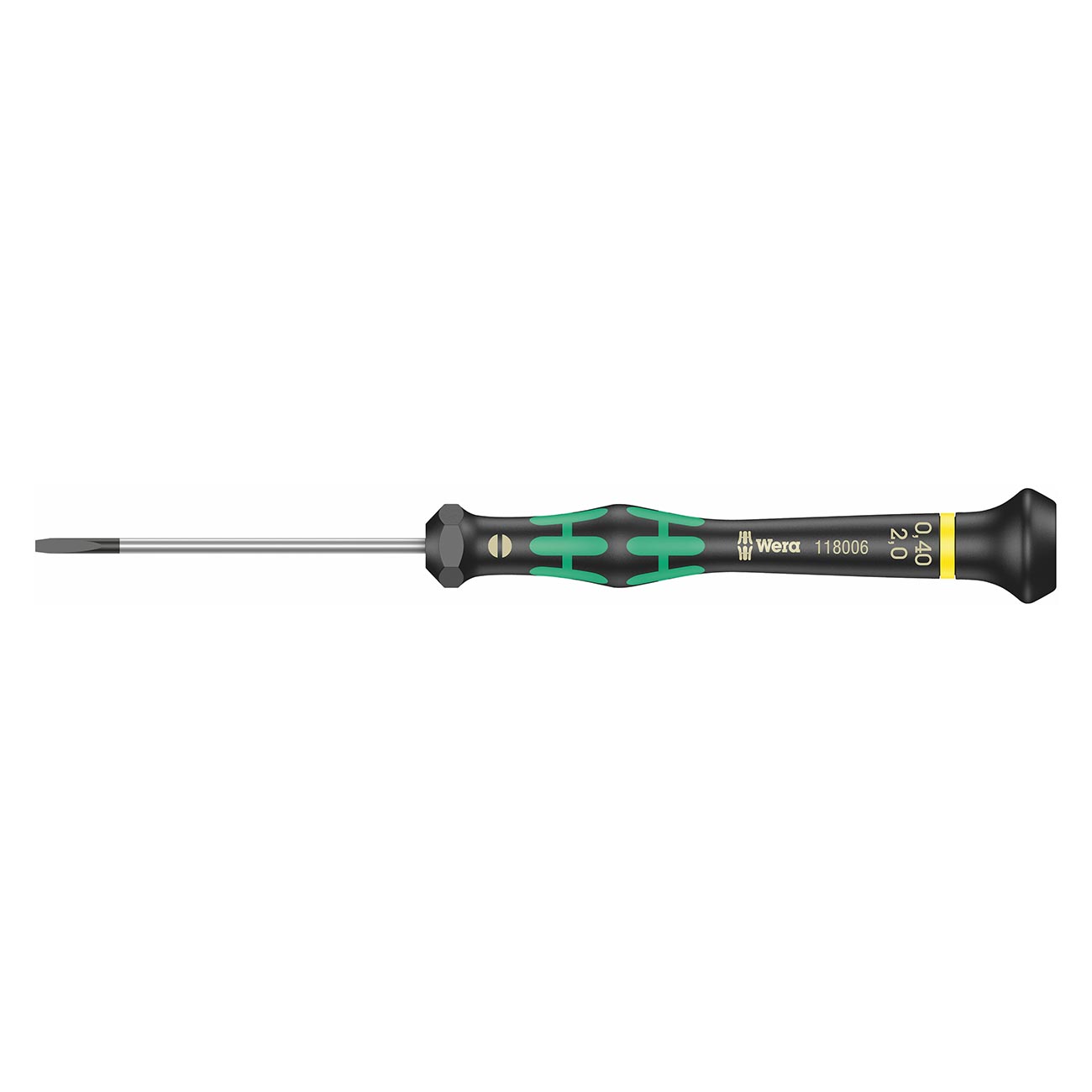 Wera Micro Electronics Precision Slotted Screwdriver  2.0 mm Head