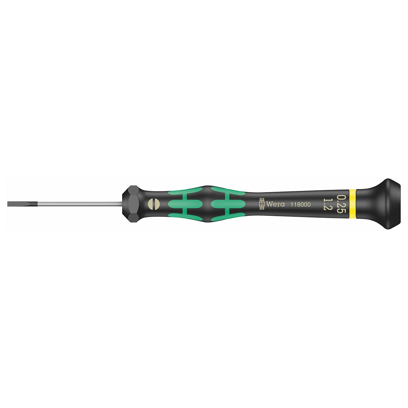 Wera Micro Electronics Precision Slotted Screwdriver  1.2mm Head