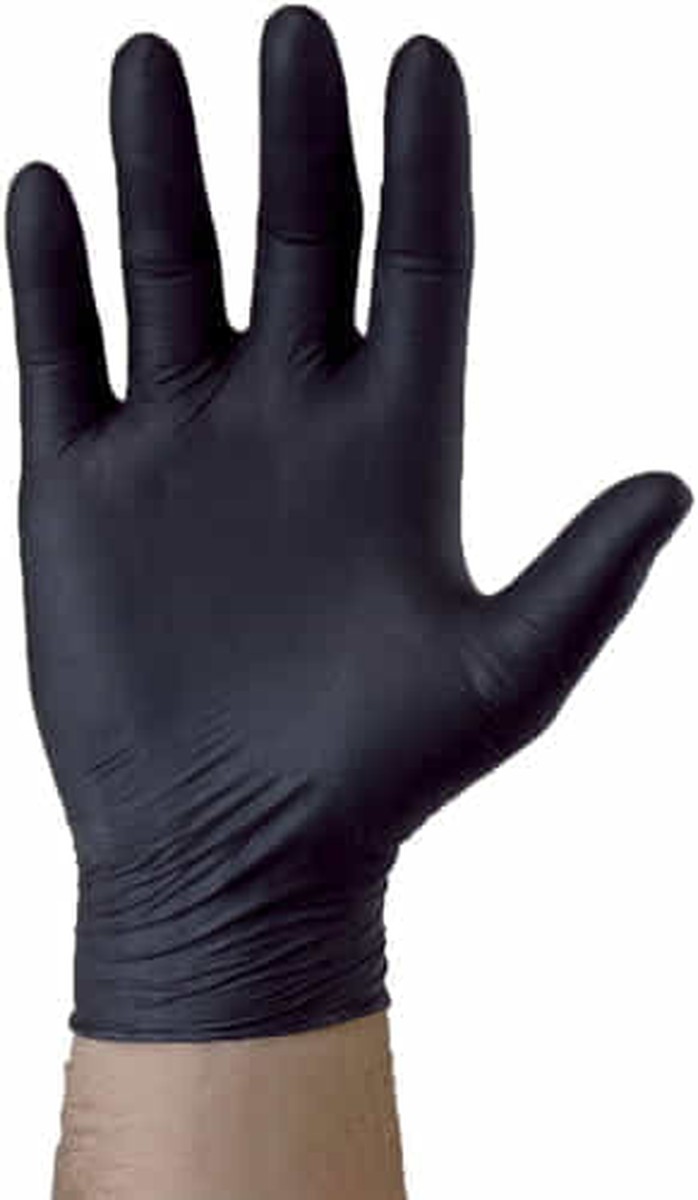 5.5Mil Black Nitrile Glove