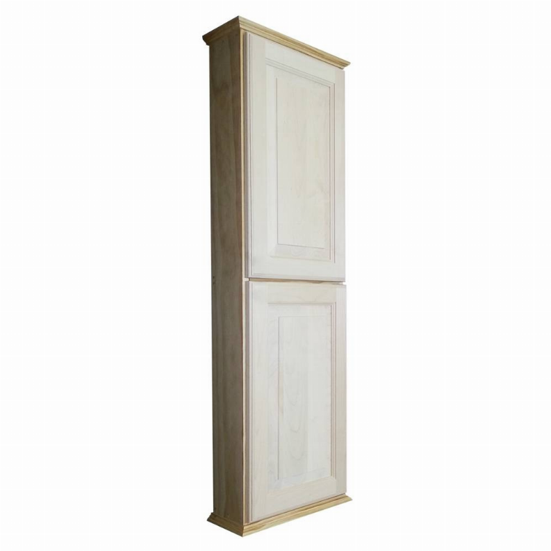 Arcadia On the Wall Cabinet - 49.5h x 15.5w x 8dUnfinished