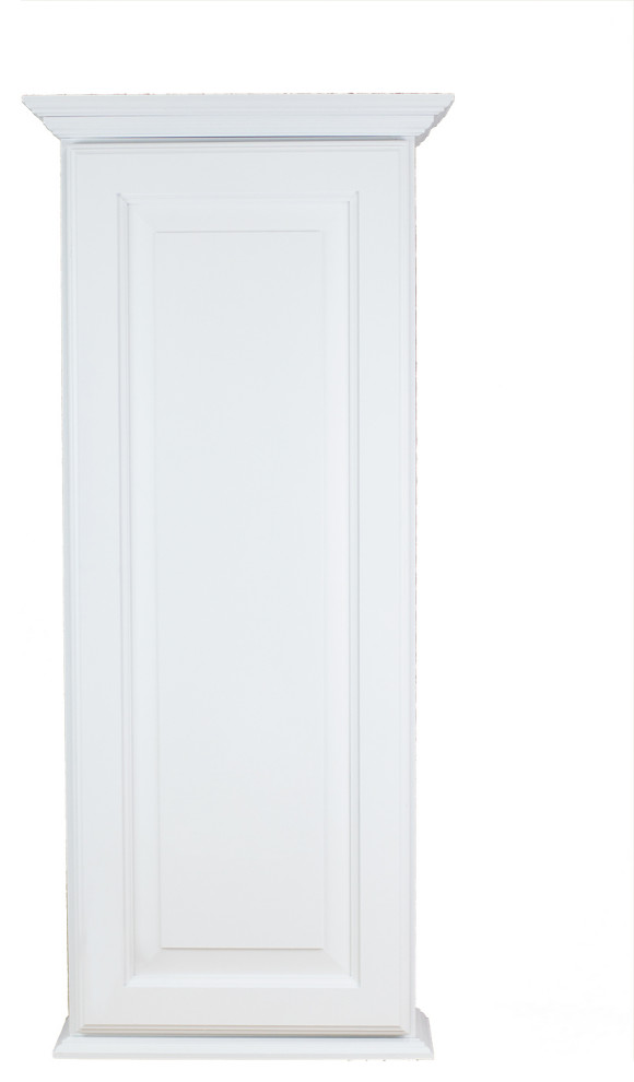 Azalea On the Wall Cabinet - 19.5h x 15.5w x 5.25dWhite