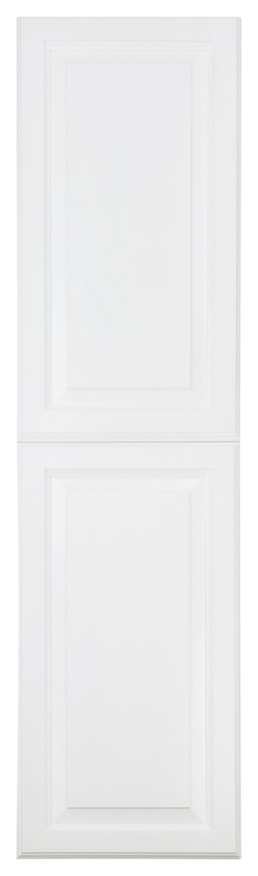 Corsica Recessed Medicine Cabinet -  47h x 15.5w x 3.5dWhite Enamel