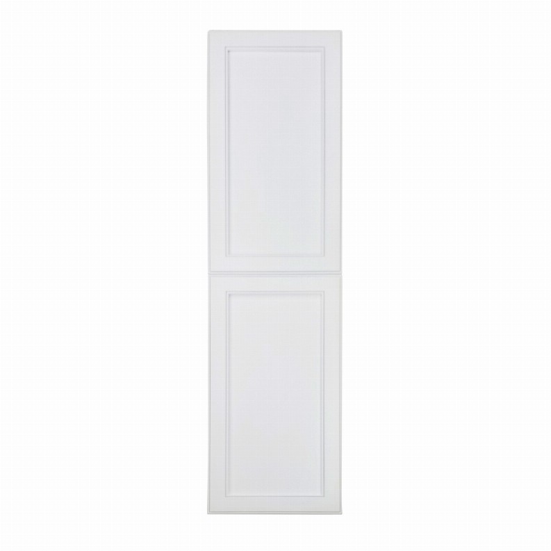 Luna Recessed Medicine Cabinet -  47h x 15.5w x 3.5dWhite Enamel