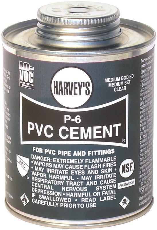 Quart Medium Bodied PVC Cement