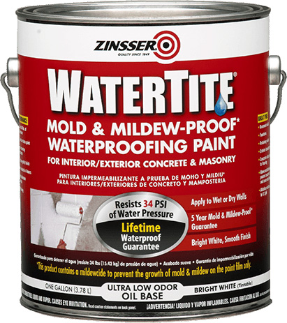 Watertite Mold/Mildew-Proof Waterproofing Paint 1 Gallon