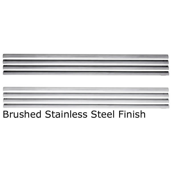 L36SS Brushed Stainless Steel Contour Louver Kit