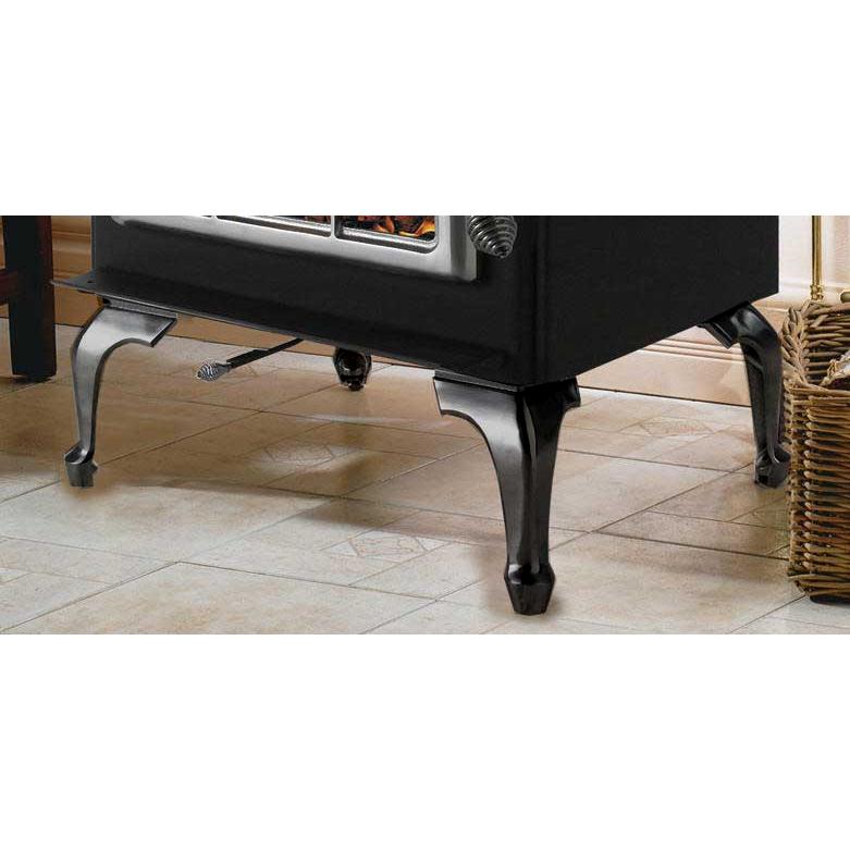 202CG Ornamental Cast-iron Legs, Gold Plated, 9.25" H
