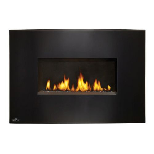 WHVF24P Vent Free Plazmafire Wall Hanging Fireplace Complete With Slate Brick Panel