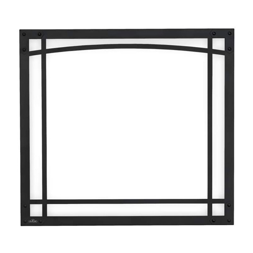 FD35K Decorative Front (Complete With Screen), Black 