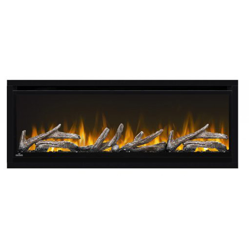NEFL42CHD, Alluravision 42 Deep Depth Electric Fireplace, Glass Front