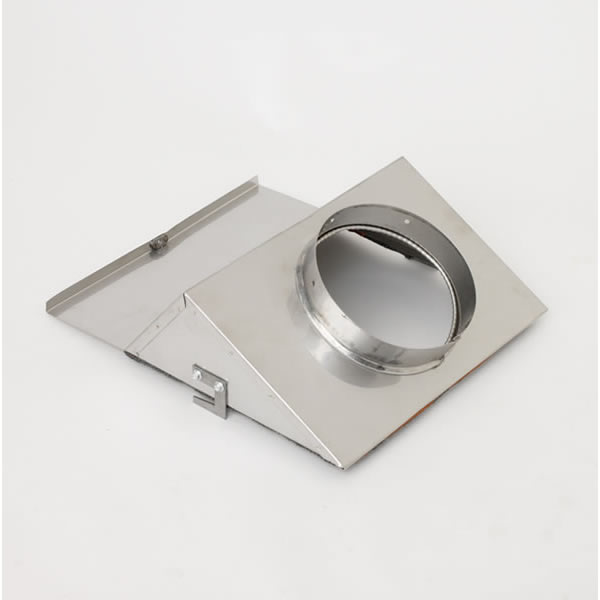 EPA335KT Stainless Steel Low Clearance Adapter (Insert Boot 6" ID Collar)