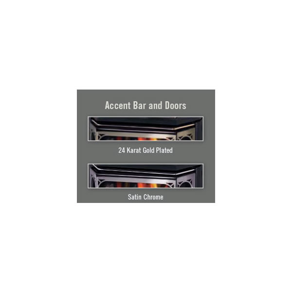 Satin Chrome Plated Accent Bar for Havelock GDS50 Model - AR50SS