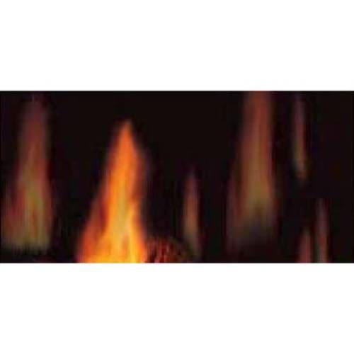 LHDIW50 Arched Firebox Accent Inlays & Bevelled Porcelain Reflective Panels