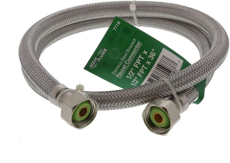7719 36 In. Stainless Steel Faucet Connector