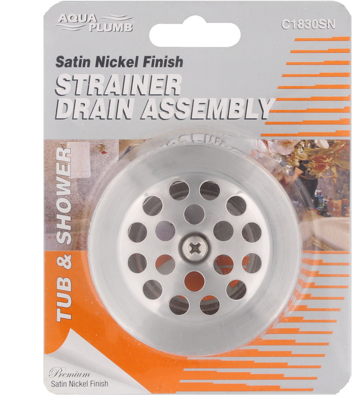 C1830Sn Satin Nickel Bath Strainer
