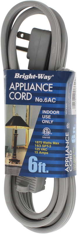 6Ac 6 Ft. Appliance Cord