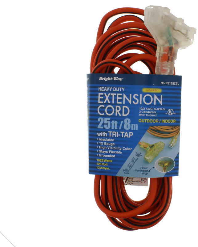 R3125Ctl 12/3 25 Ft. Light End Cord