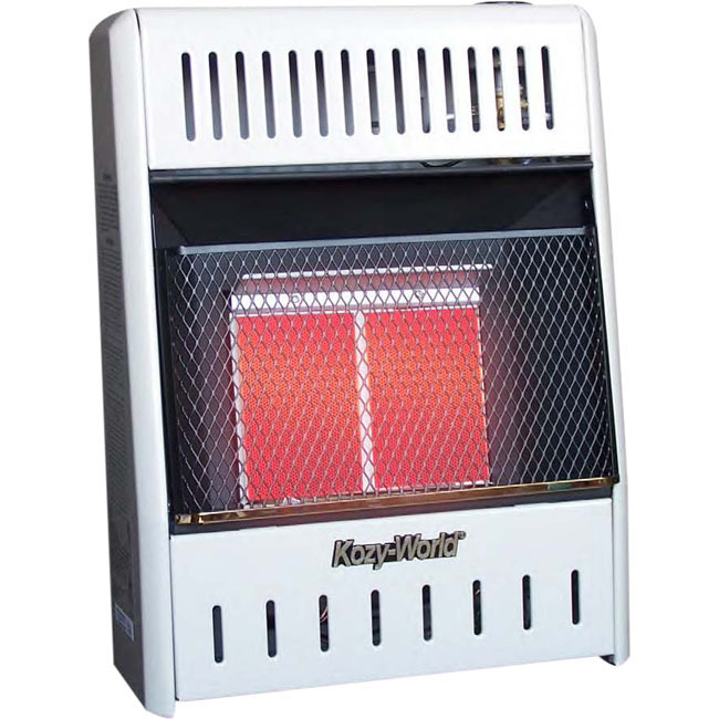 One Plaque Infrared Dual Fuel Wall Heater