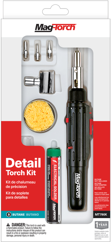 Mt790K Butane Micro Torch Kit