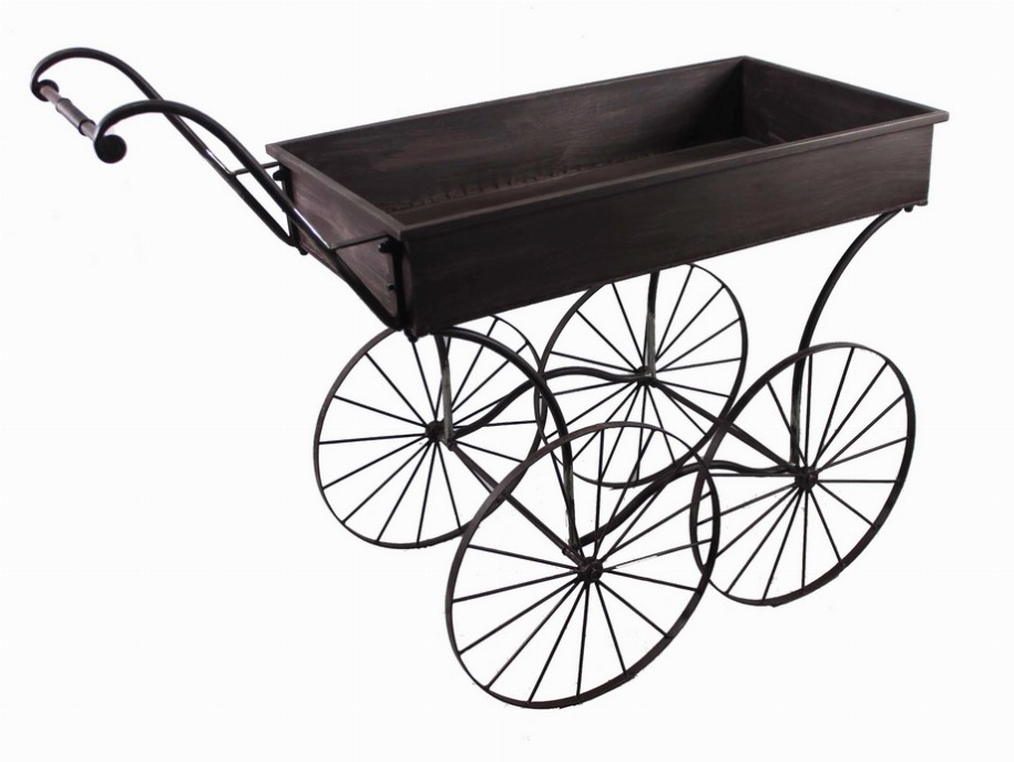 Push Metal Display Cart