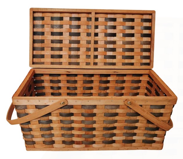 Tuscana Woodchip Picnic Basket