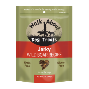 Walk About Dog Jerky - Wild Boar