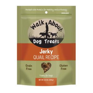 Walk About Dog Jerky - Quail