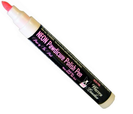 Pawdicure Polish Pen .16 oz Neon Pink