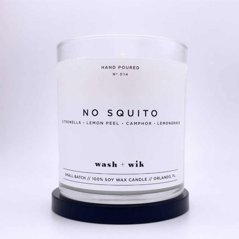 No Squito Citronella Soy Wax Candle | Outdoor