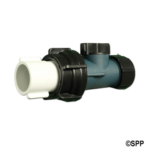 Drain Valve, Waterway, On/Off, 1/2"S x Garden Hose