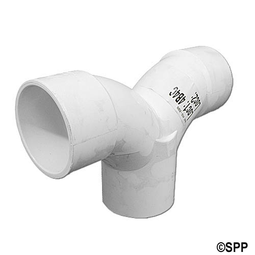 Fitting, PVC, Sanitary Tee, 2-1/2"S x 2-1/2"S x 2-1/2"S