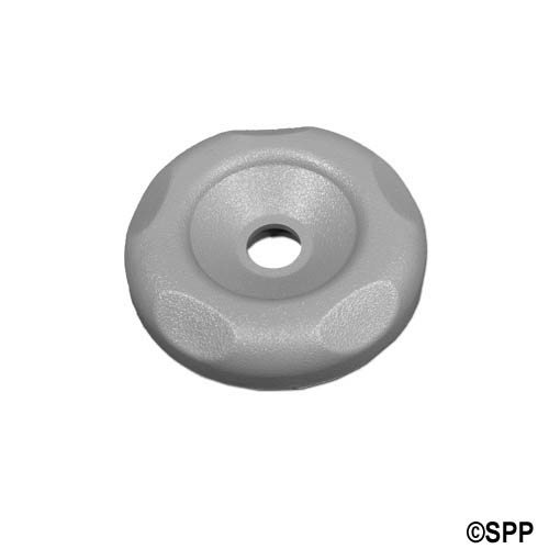 Cover, Diverter Valve, Waterway, 2" Vertical/Horizontal, 5-Scallop, Gray