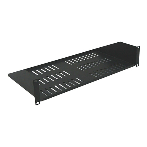 2U 10in VENTED SHELF 2 PACK