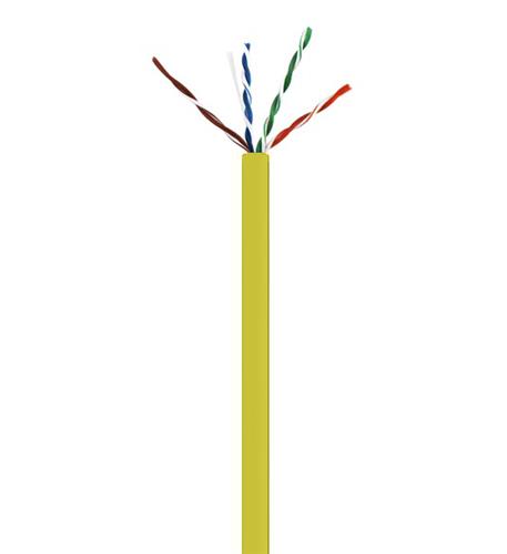 CAT6 550MHz NO SPLINE YELLOW