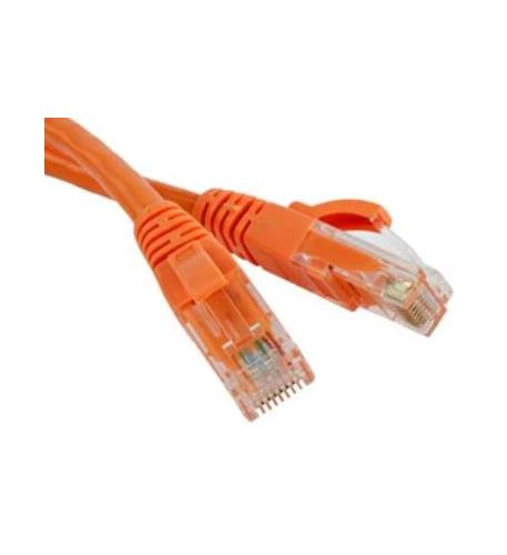 CAT5E PATCH CORD 1FT ORANGE