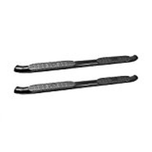 15-C F150 SUPERCREW/17-C F250/F350 CREW CAB PRO TRAXX 4IN OVAL STEP BAR - BLACK