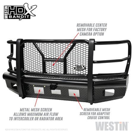 17-C F250/F350 TEXTURED BLACK HDX BANDIT BUMPER