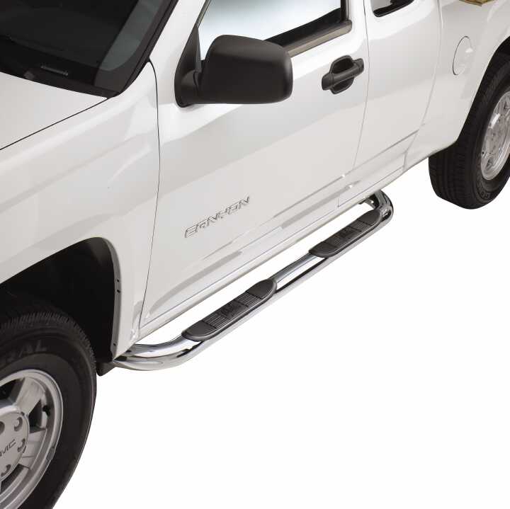 99-14 SILVERADO/SIERRA 1500/01-14 SILVERADO/SIERRA 2500/3500 EXT CAB E-SERIES POLISHED STEP BARS