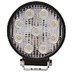 Led Work Light Round 5In Flood W/3W Epistar