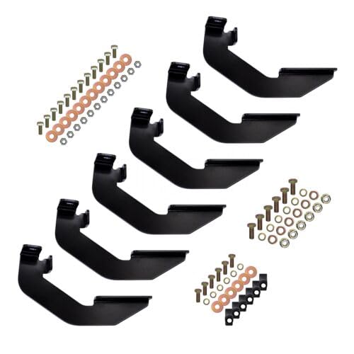 20C EXPLORER RUNNING BOARD MOUNT KIT BLACK