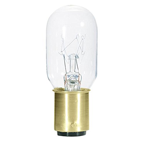 15W T7 Incandescent Clear D.C. Bayonet Base, 120 Volt, Card