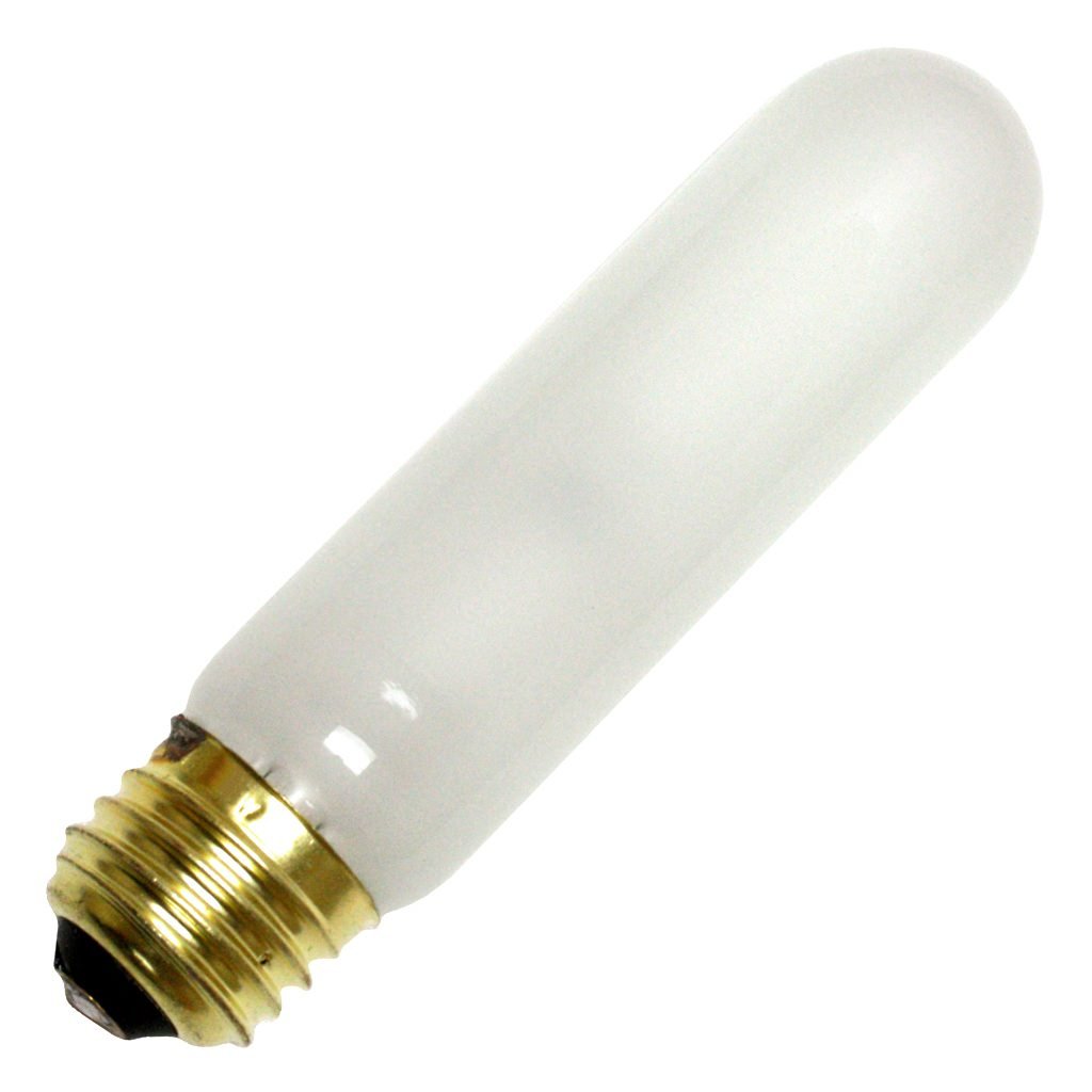 25W T10 Incandescent Frost E26 (Medium) Base, 120 Volt, Card