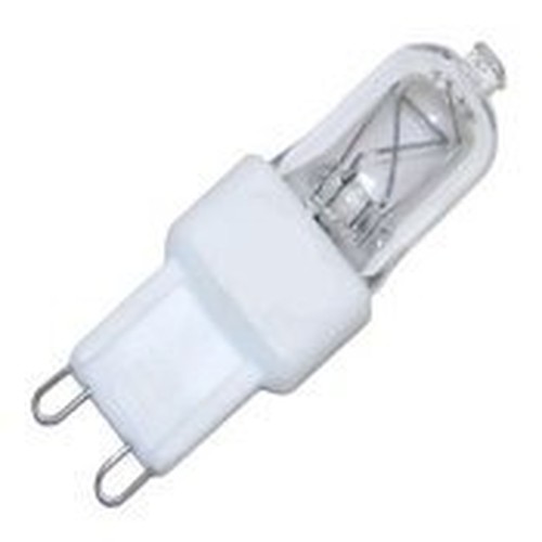 40W T4 Halogen Clear G9 Base, 120 Volt, Box