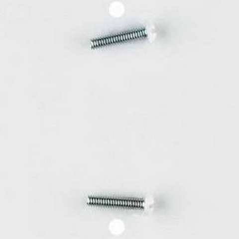 White Outlet Concealer Holes Spaced 3 1/2" Apart