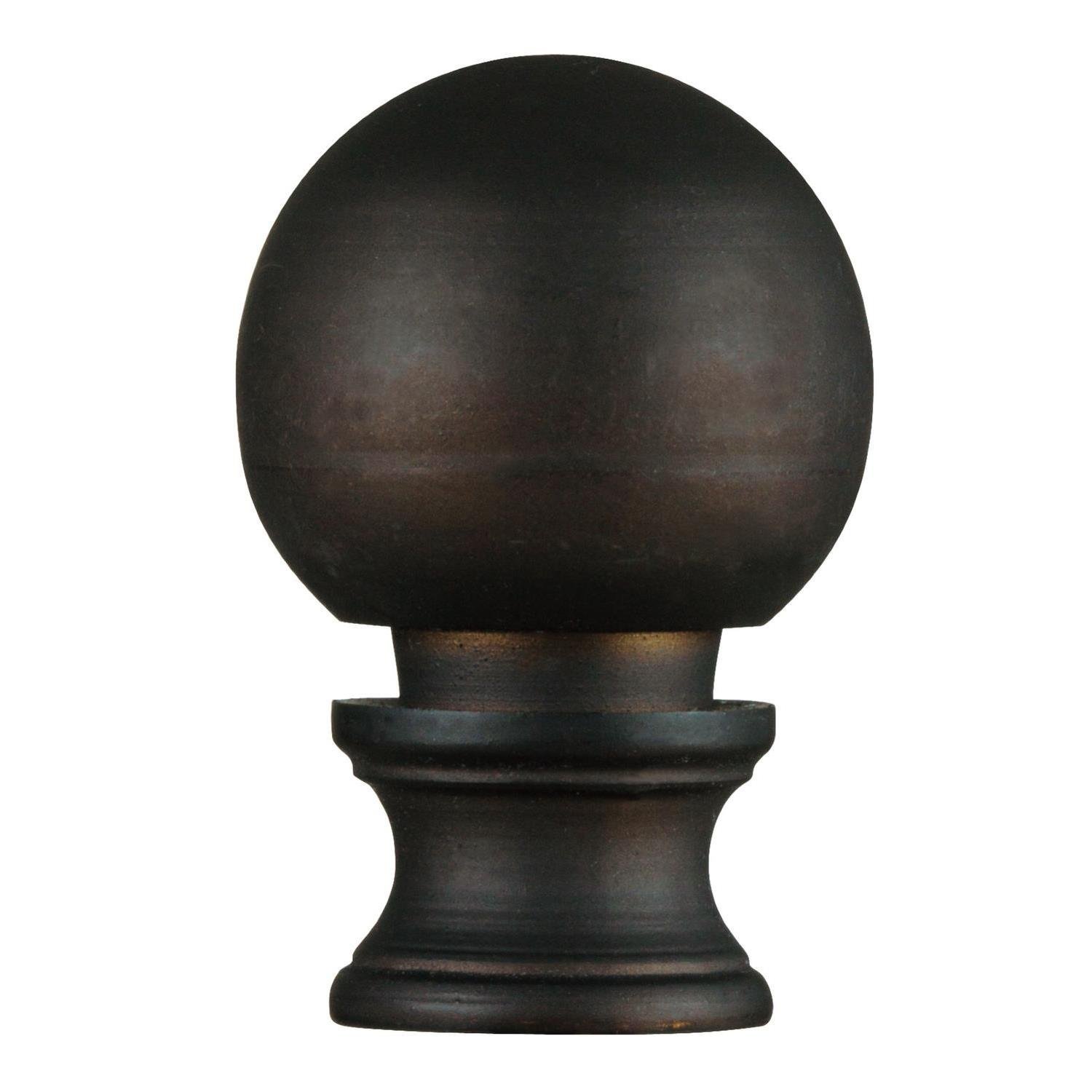 Classic Ball Lamp Finial Oil Rubbed Bronze Finish