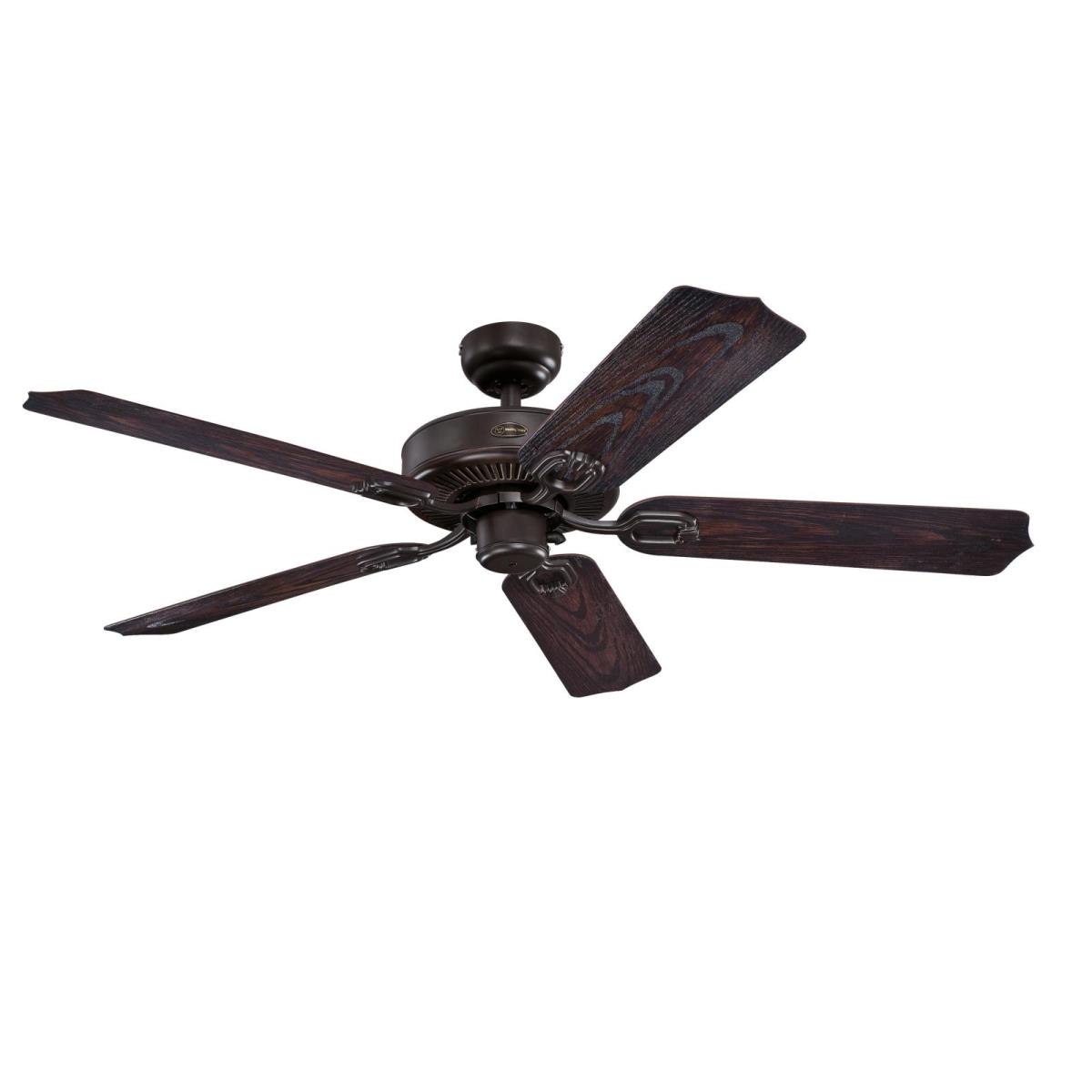 52" Oil Rubbed Bronze Finish Dark Walnut ABS Blades