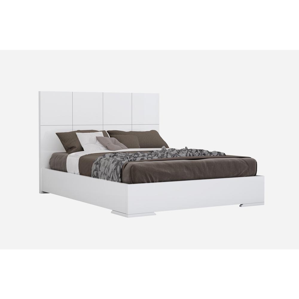 Anna Bed Queen White